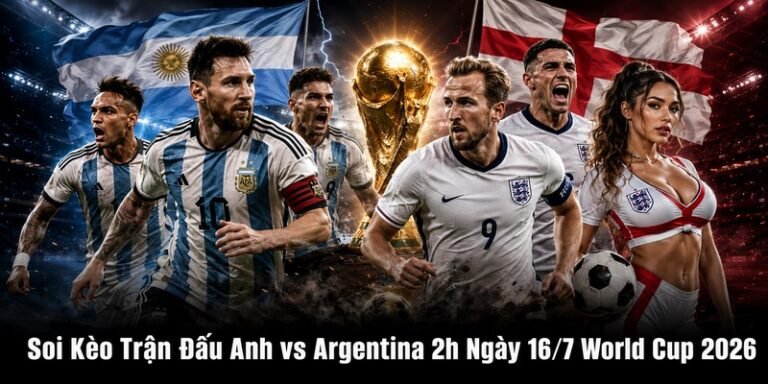 Soi kèo Anh vs Argentina